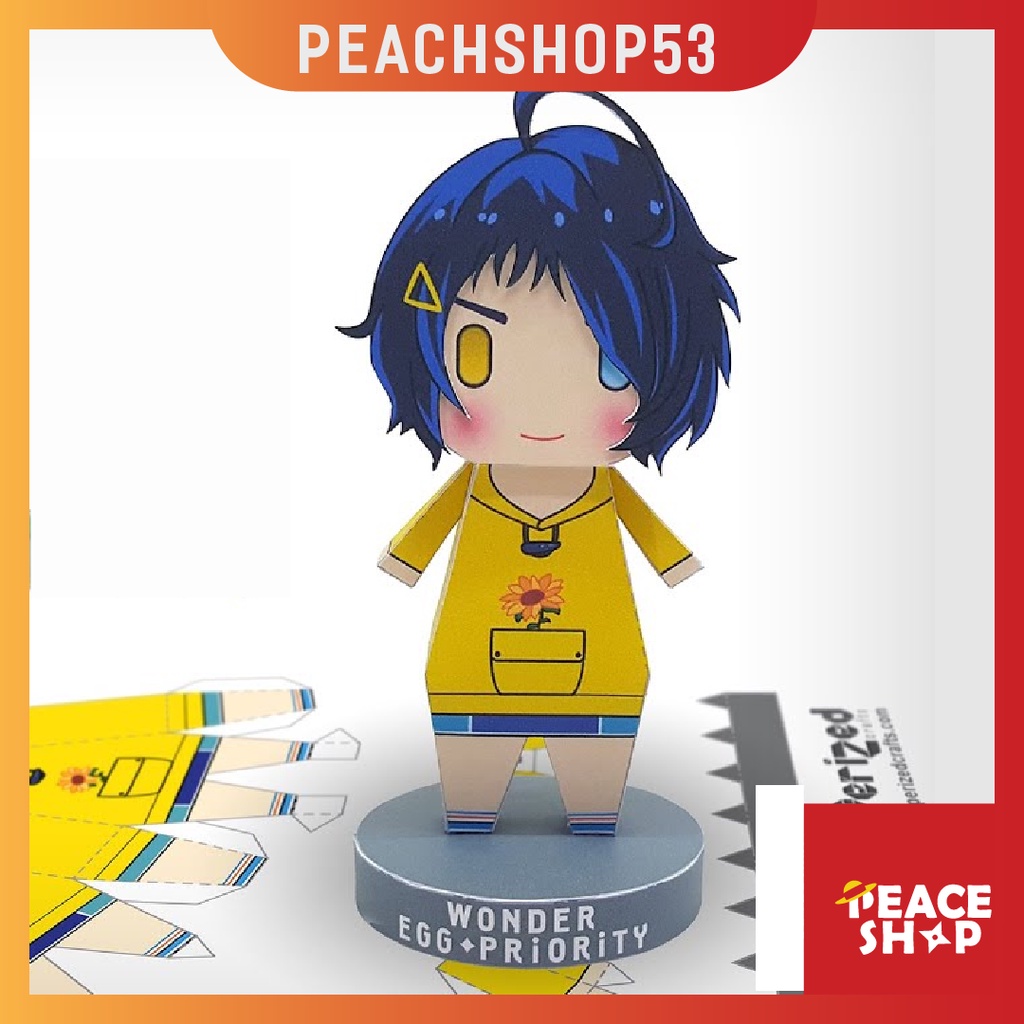 Mô hình giấy Ai Ohto Chibi Anime Wonder Egg Priority OS21