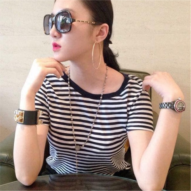 Vòng Tay Da Hm Khóa Bạc Sang Chảnh - V021J