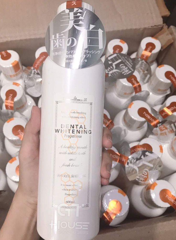 Nước xúc miệng Nhật Bản Propolinse 600ml trắng
