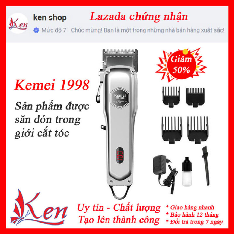 Tông đơ cắt tóc Kemei 1998 - Tăng đơ cắt tóc Kemei 1998 - Tăng đơ - Tông đơ - Tăng đơ cao cấp - Tông đơ cao cấp - Tăng đơ gia đình - Tông đơ gia đình - Tông đơ cắt tóc trẻ em giá rẻ