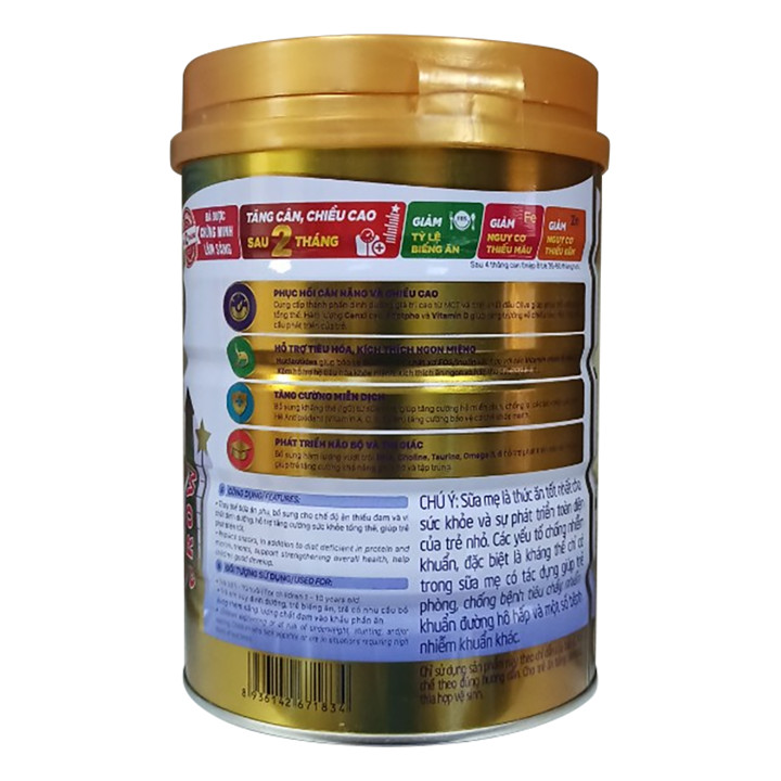 [HCM]Sữa Care 100 Gold plus 900g (1-10 tuổi) (11/2024)