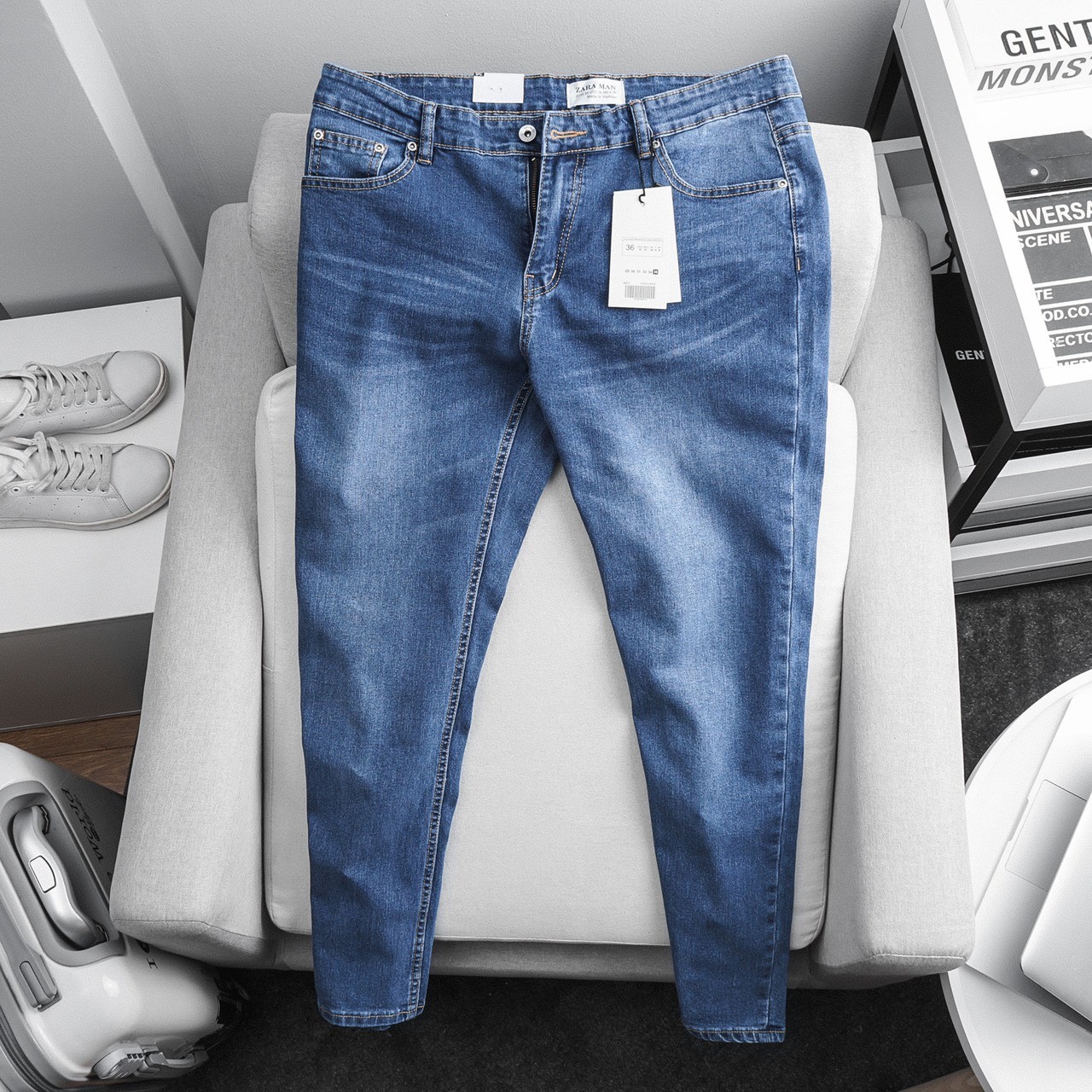 Quần jean nam size đại quần bò nam bigsize jean co giản nhiều màu