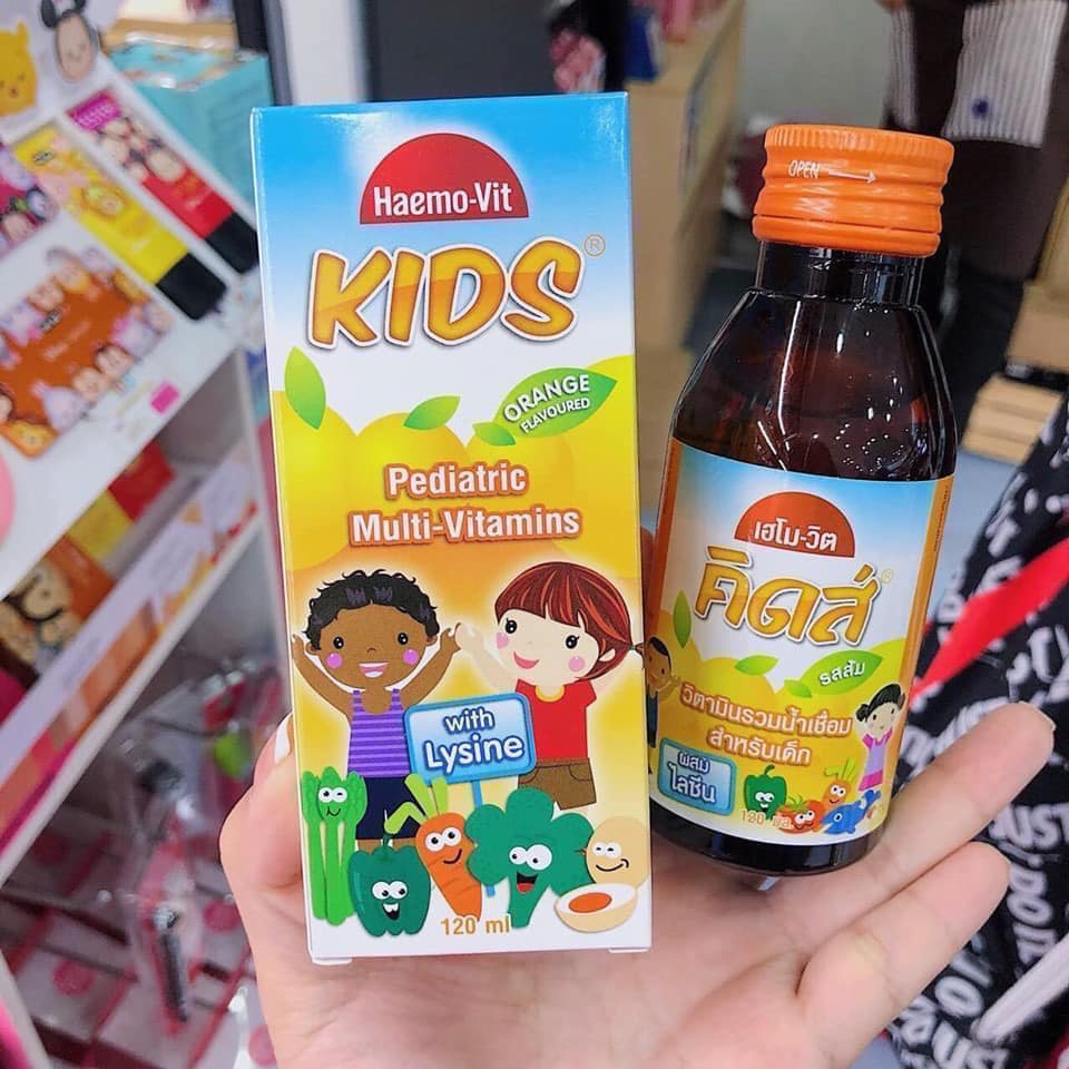 TĂNG CÂN HAEMOVIT KIDS THÁI LAN DẠNG SIRO