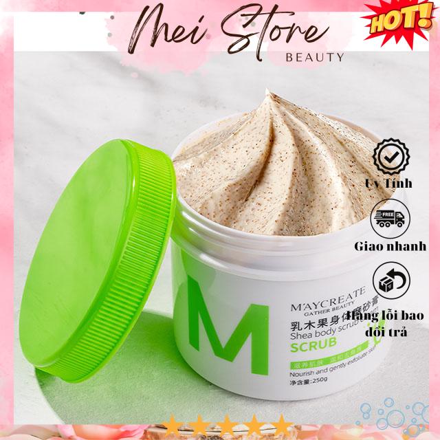 [GIẢM 5% ĐƠN 129K][HCM]Tẩy Tế Bào Chết Bơ Maycreate Gather Beauty 250g