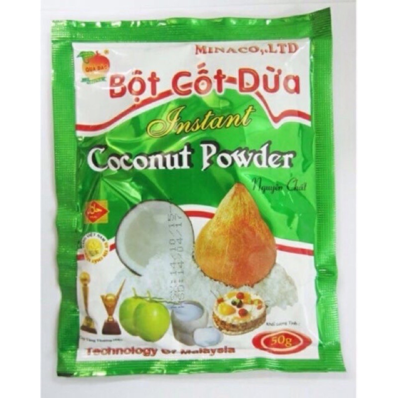 Bột cốt dừa mina 50gr