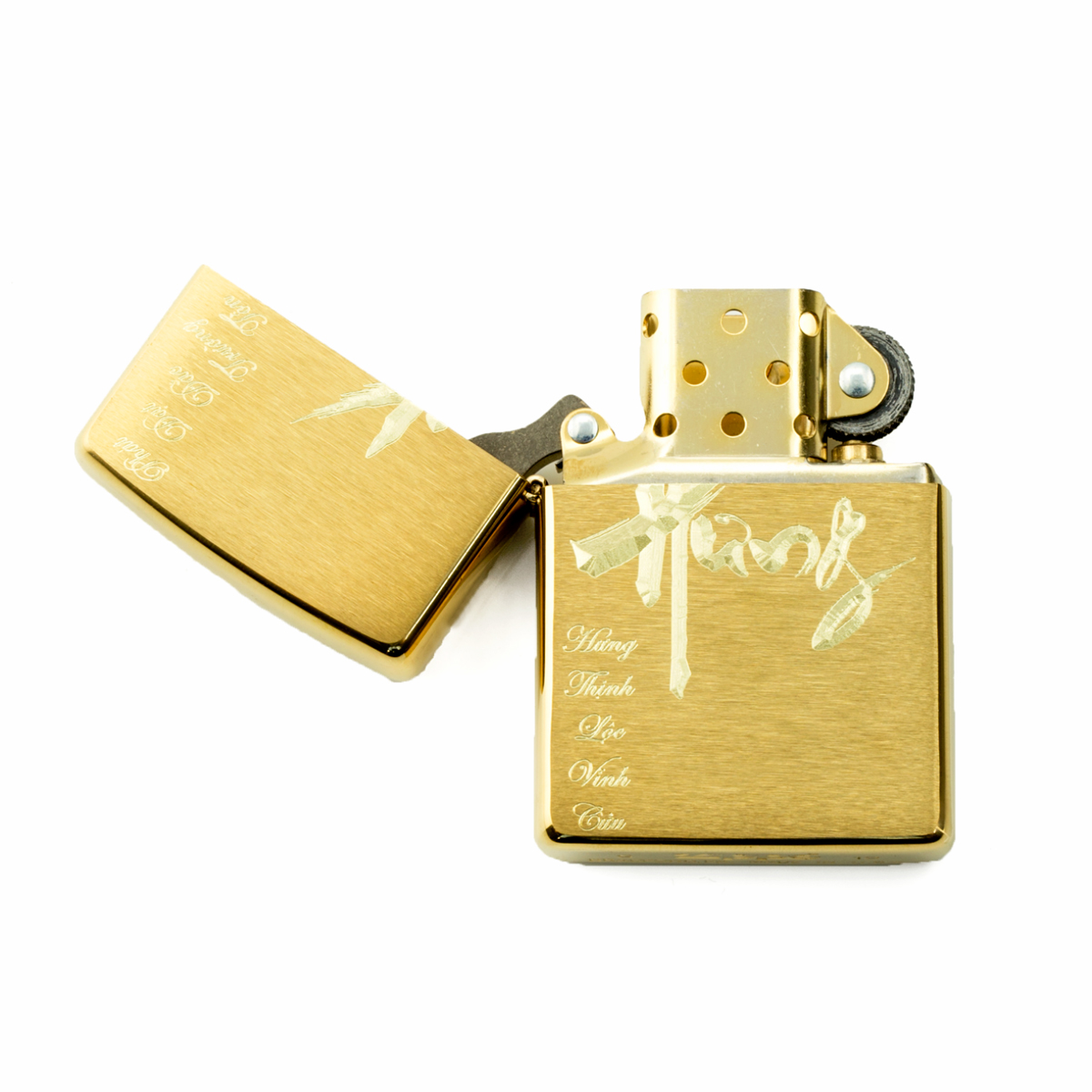 Bật Lửa Zippo Chữ Hưng