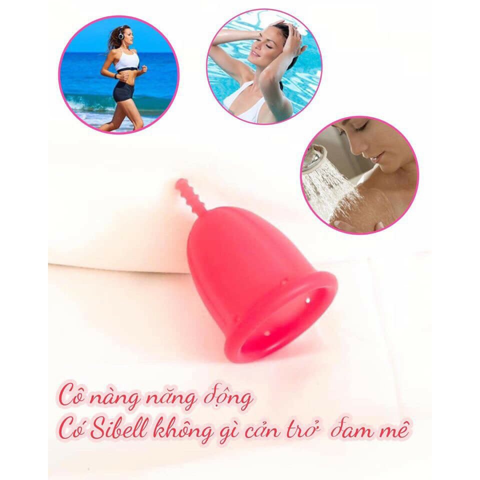 (Giá Hủy Diệt) Cốc Nguyệt San Sibell Cup Size L (Tặng Kèm Quà Hấp Dẫn)