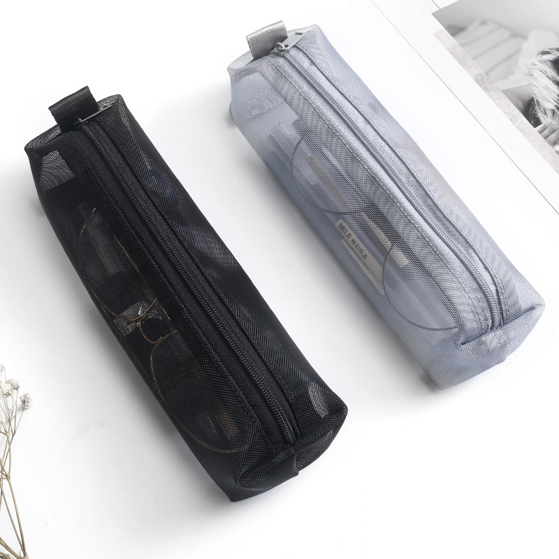 Túi đựng bút Muji dạng lưới tiện dụng (Japan)