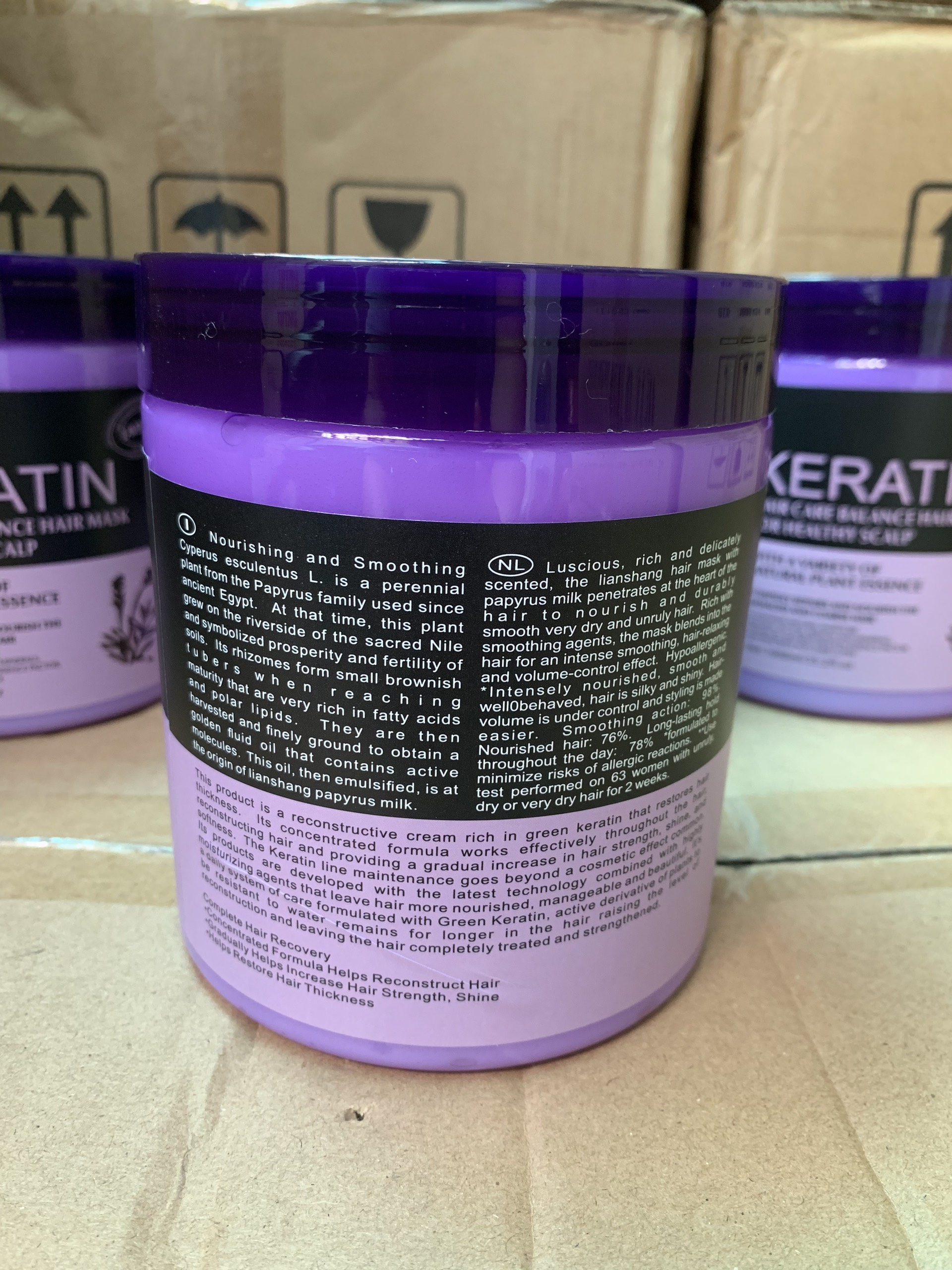 [HCM]Hấp Dầu Keratin Tím Hương Lavender 1000ml