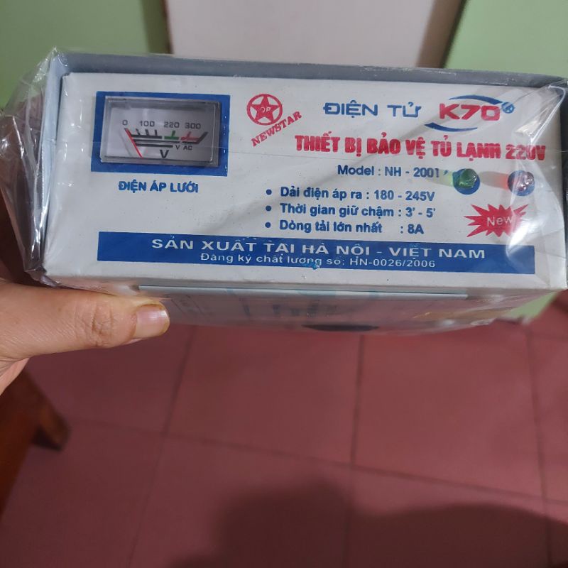 Thiết bị bảo vệ tủ lạnh k70 điện 220v