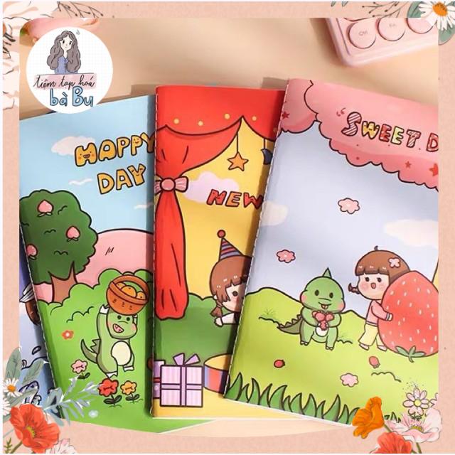 Sổ Chiết Washi Tape Size A5 Dễ Thương