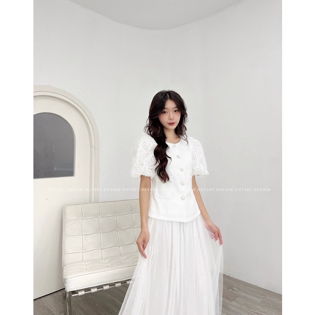 OUTSET - Lily Top phối tay