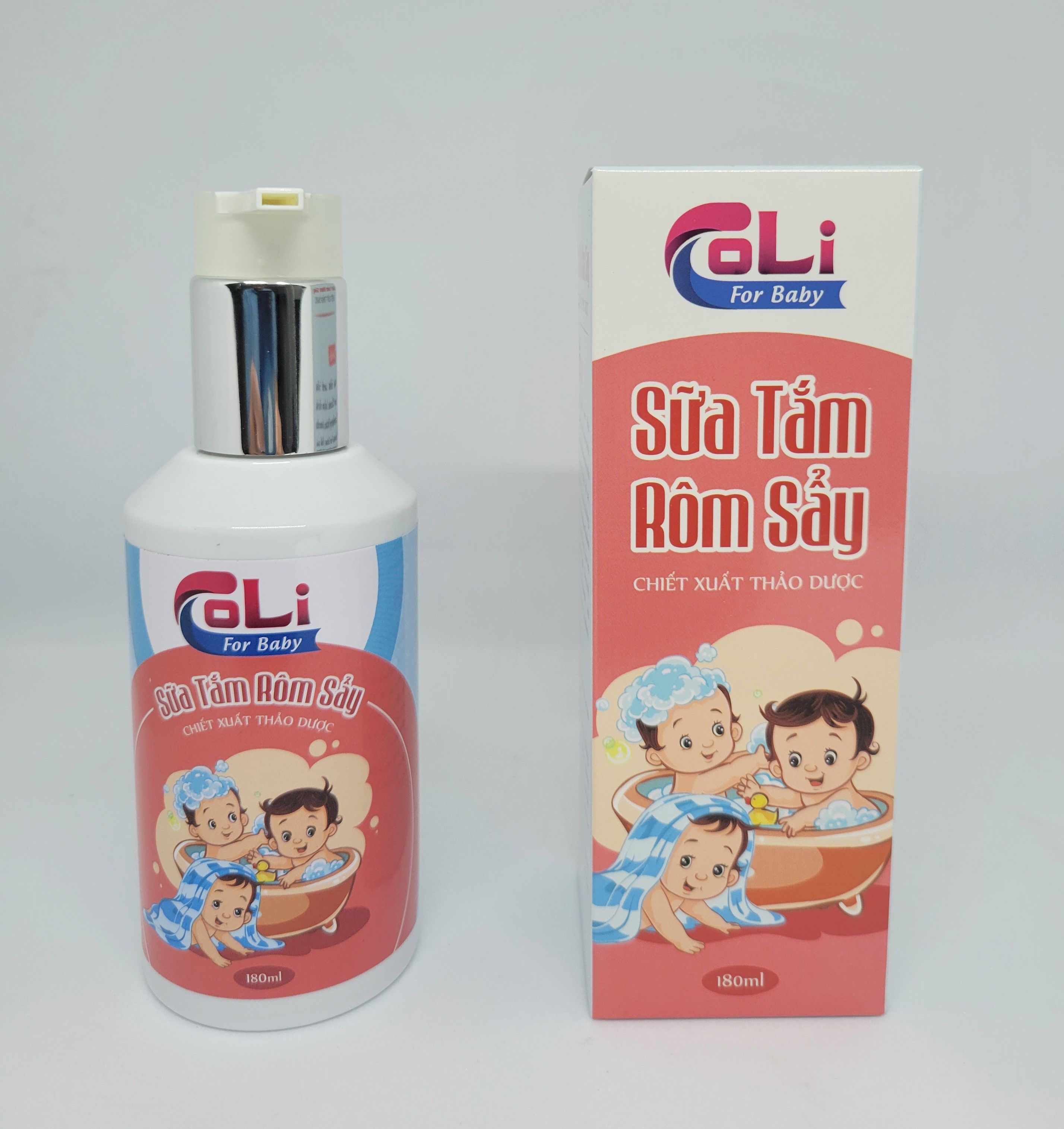 Sữa Tắm Rôm Sẩy CoIi For Baby 180ml