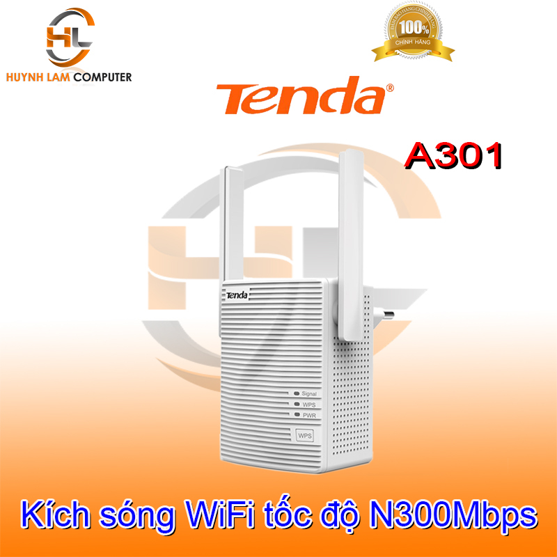 Bảng giá Bộ kích sóng WiFi Tenda A301 2 angten tốc độ N 300Mbps - Microsun phân phối Phong Vũ