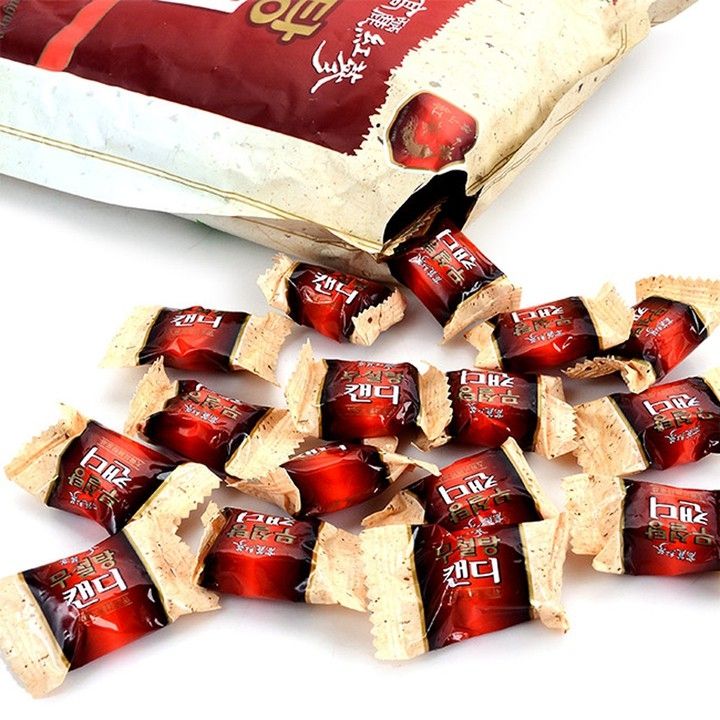 [HCM]Kẹo sâm không đường Hàn Quốc gói 500g date mới