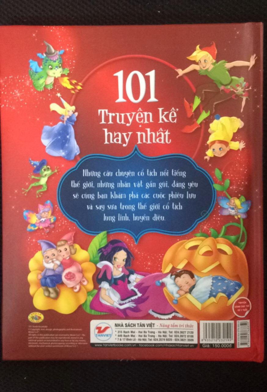 [ Sách ] Tủ Sách Vàng Cho Con - 101 Truyện Kể Hay Nhất