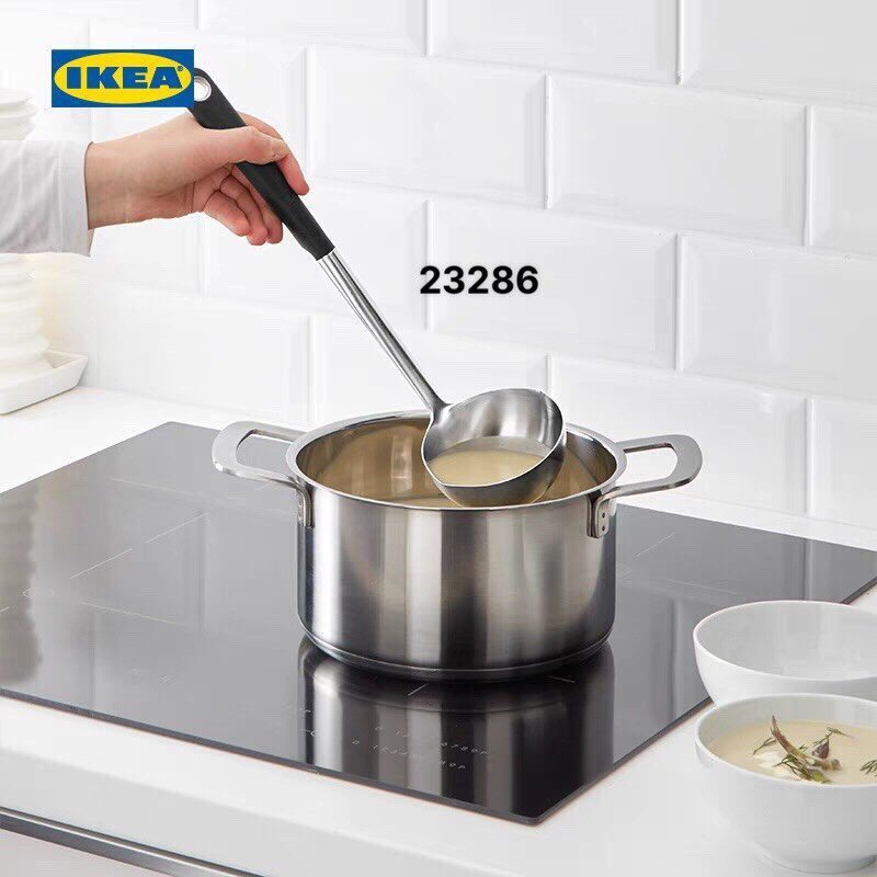 Muôi canh inox sâu lòng IKEA