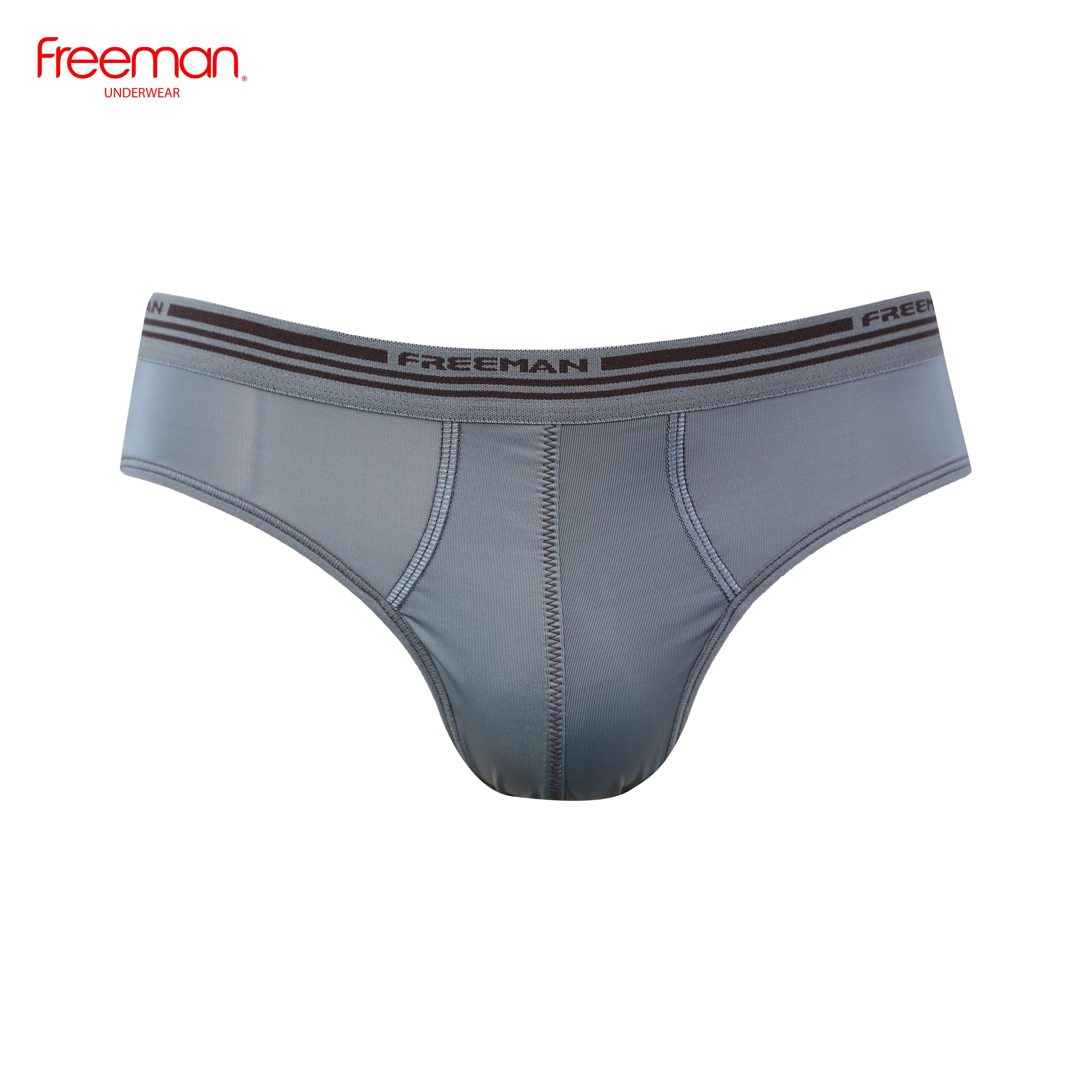 [XANH TÍM] Quần lót nam thun lạnh Freeman [Combo 5] - BO756