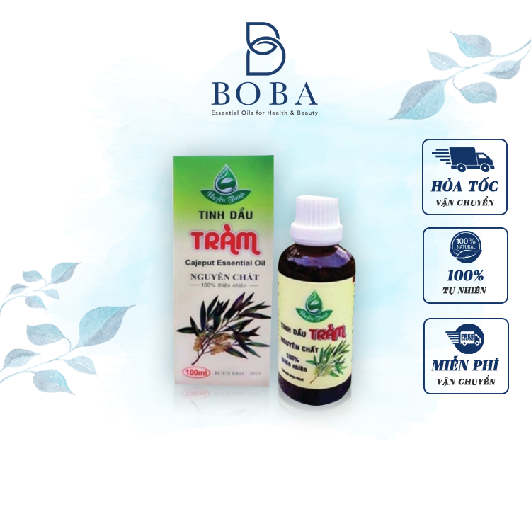 Tinh dầu tràm nguyên chất huyền thoại , dung tích 100ml - boba naturals