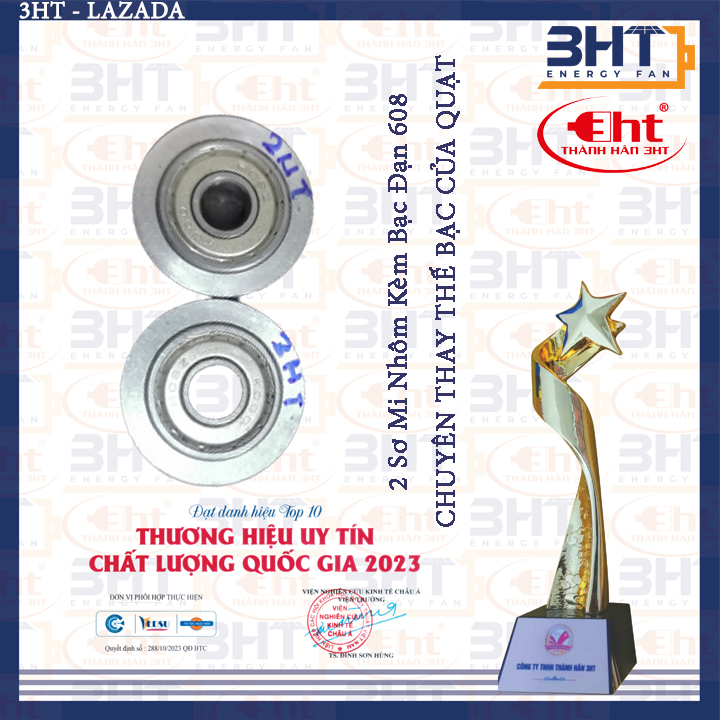 Sơ Mi nhựa đóng bạc đạn 608 cho moter