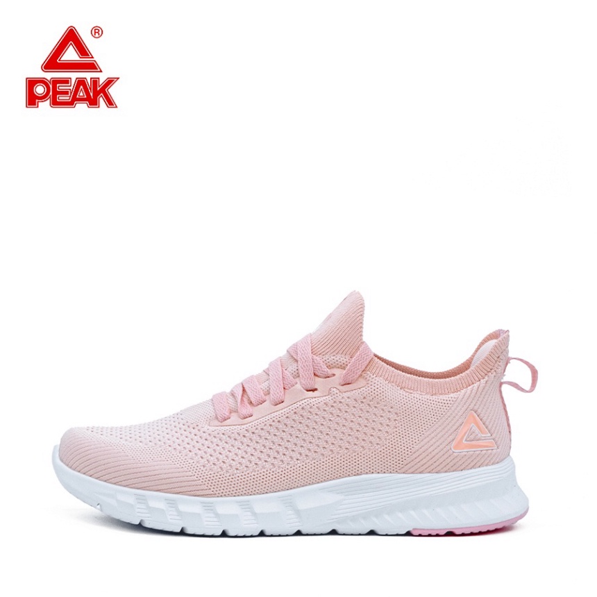 Giày chạy bộ thể thao nữ sneaker PEAK Sóc Đỏ Running E29008H