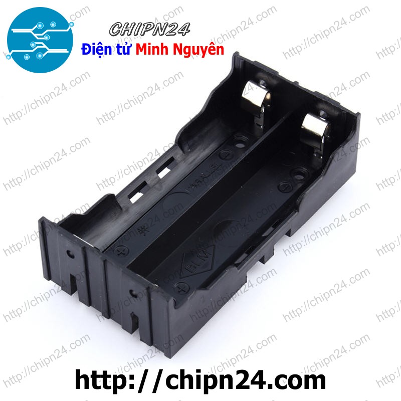 [1 cái] (C86) Hộp Đế Pin Sạc 18650 2 viên (KHÔNG DÂY)