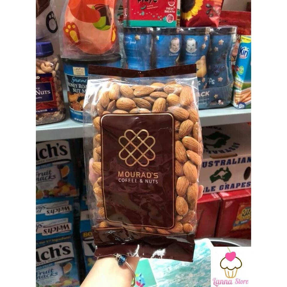 [Hàng Chuẩn Loại 1] Hạt Hạnh nhân Sấy Mourad’s gói 500gram - Úc