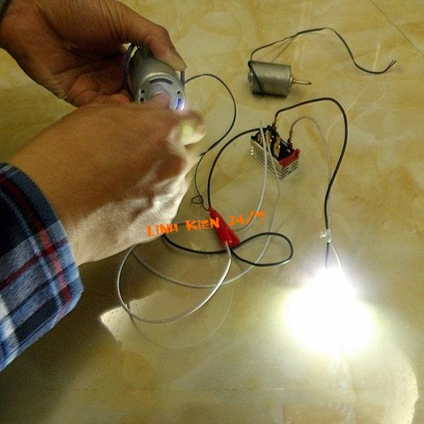 BỘ COMBO CHẾ MÁY PHÁT ĐIỆN MINI