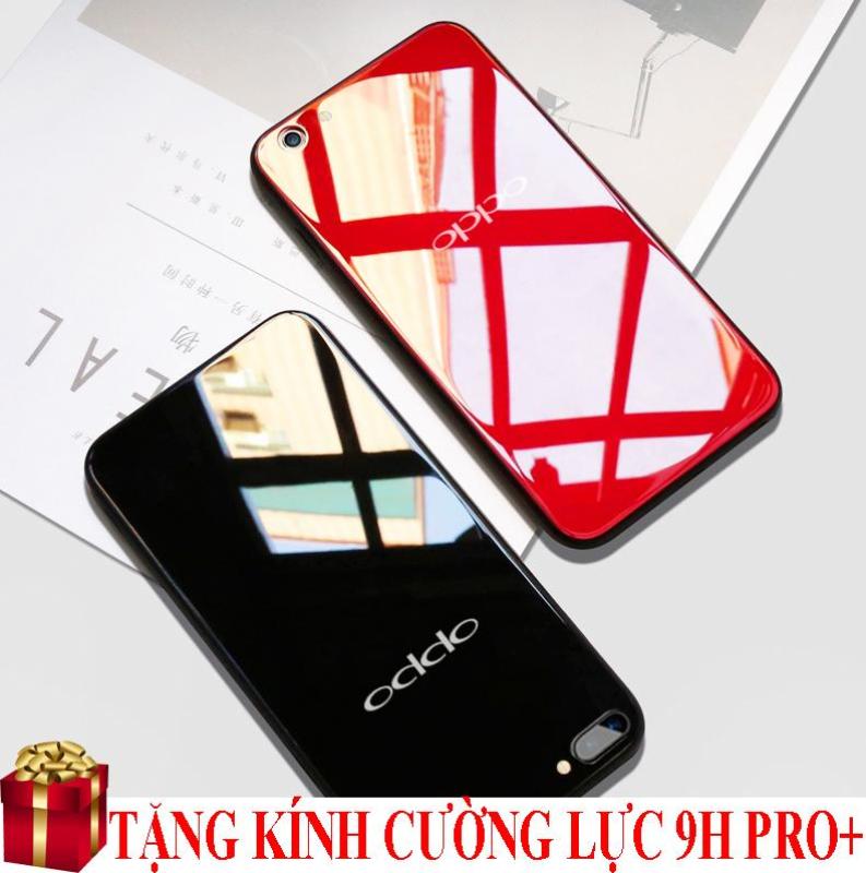 Giá Ốp lưng Oppo F7 gương kính cao cấp + Tặng kính cường lực màn hình 9H Pro+
