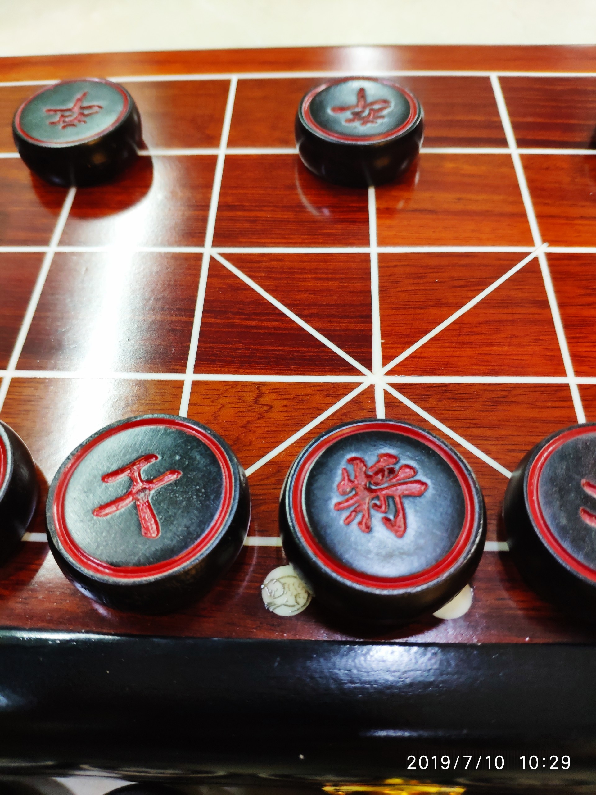 QUÂN CỜ GỖ TRẮC ĐỎ TRƠN