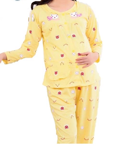 Bộ đồ bầu và sau sinh cho bé bú dài tay