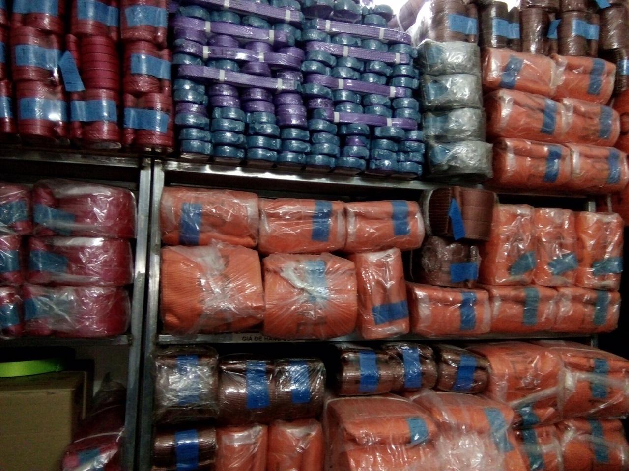 Dây cáp vải 2 tấn 5m Hàn Quốc Samwoo tại Máy NTT bảo hành dài hạn độ bền cao