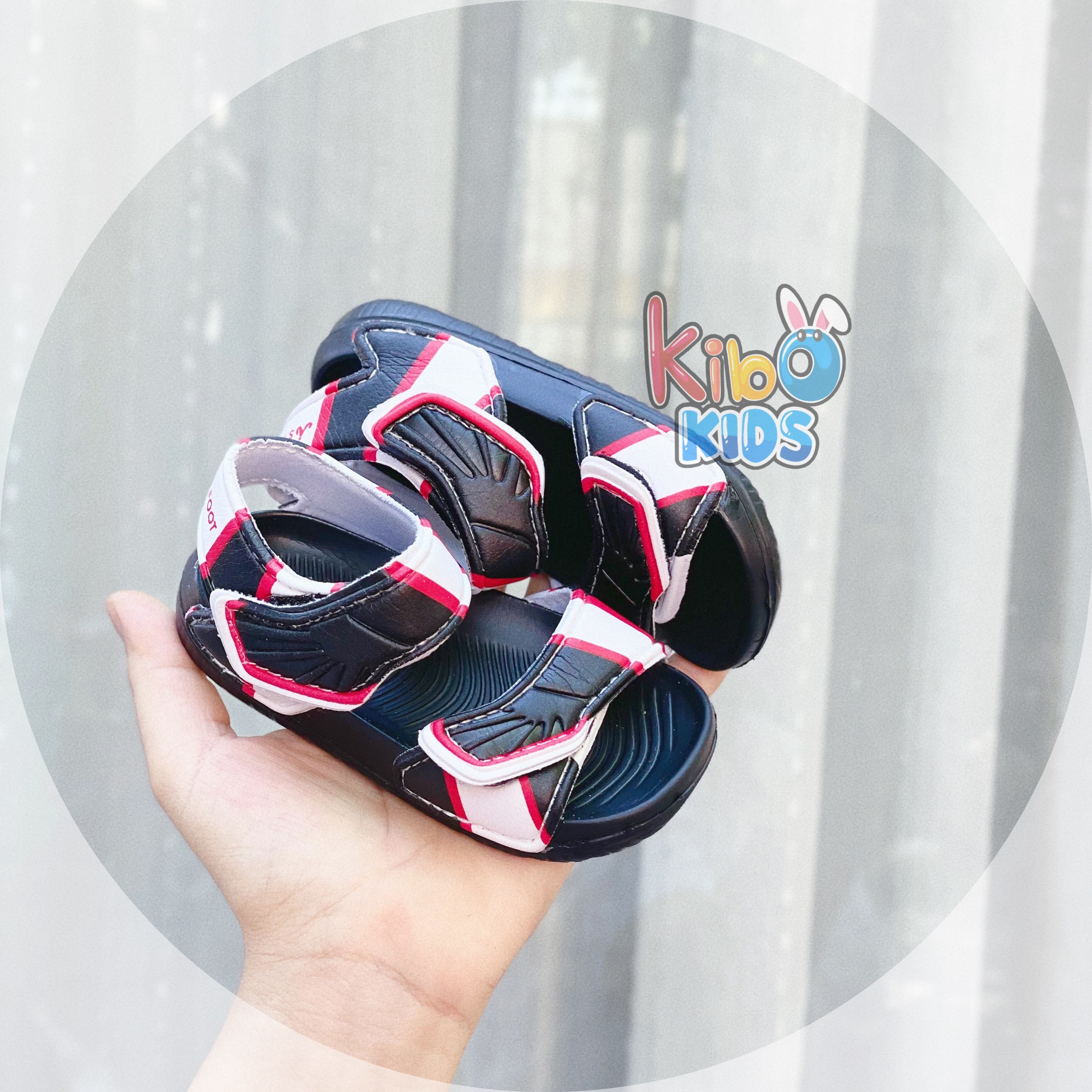 Sandal Xốp Cho Bé Trai Siêu Nhẹ Siêu Bền Size từ 3 Tháng