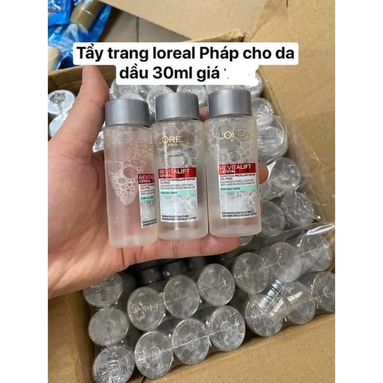 Tẩy Trang Dưỡng Ẩm Sạch Sâu L’oreal Micellar 30ml