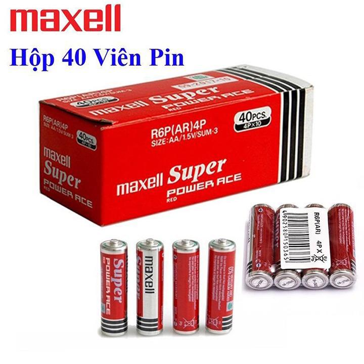 Hộp 40 Viên Pin Tiểu AA Maxell