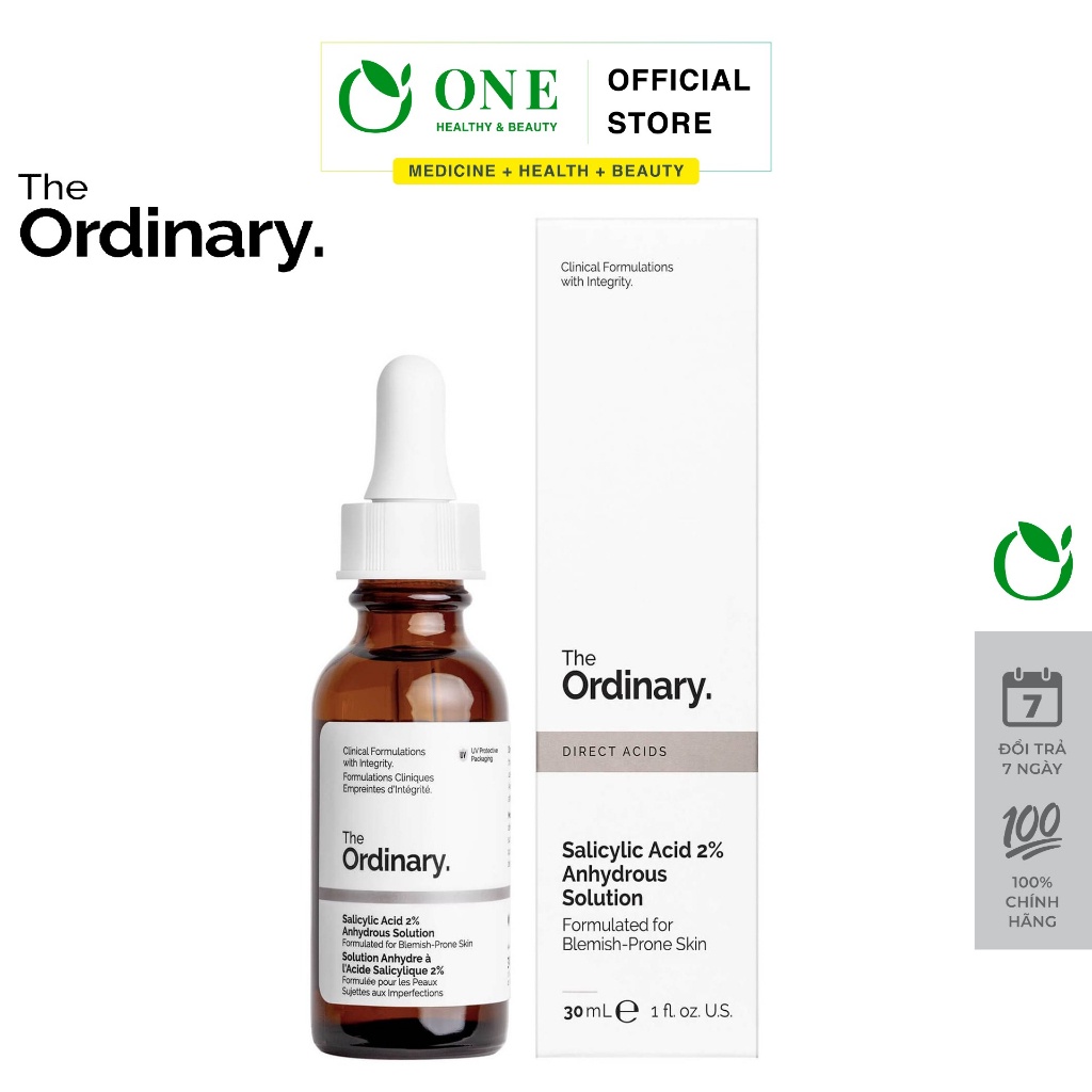 Serum The Ordinary Salicylic Acid 2% Anhydrous Solution 30ml