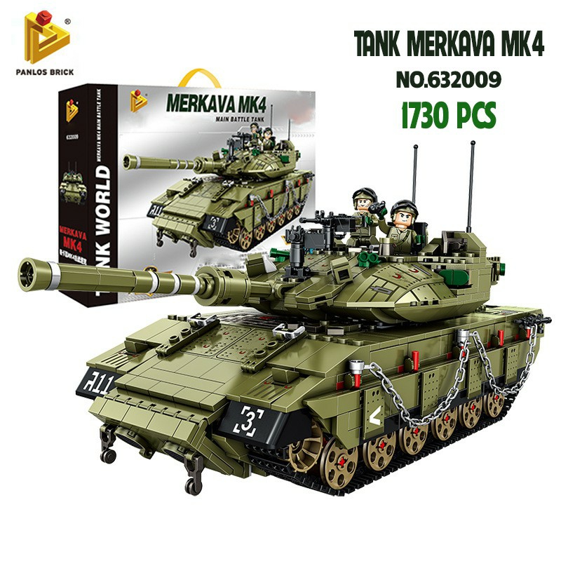 Đồ chơi Xếp hình le,go Mô hình 632009 ( Xếp Hình Xe Tăng Merkava Mk4 1731 Mảnh )