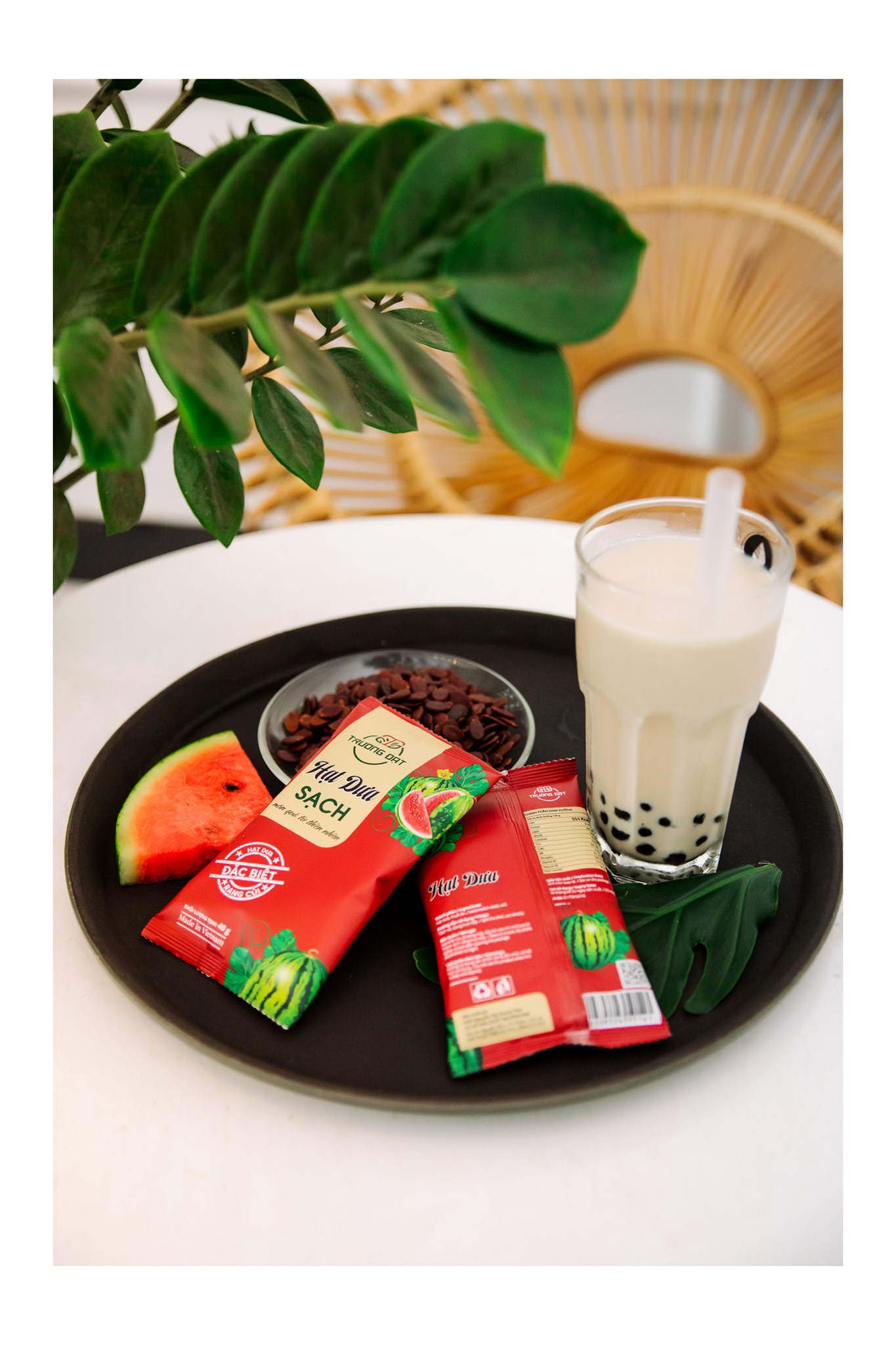 HẠT DƯA RANG CỦI TRƯỜNG ĐẠT ( gói 40gr ) - thích hợp cho quán cà phê/ trà sữa