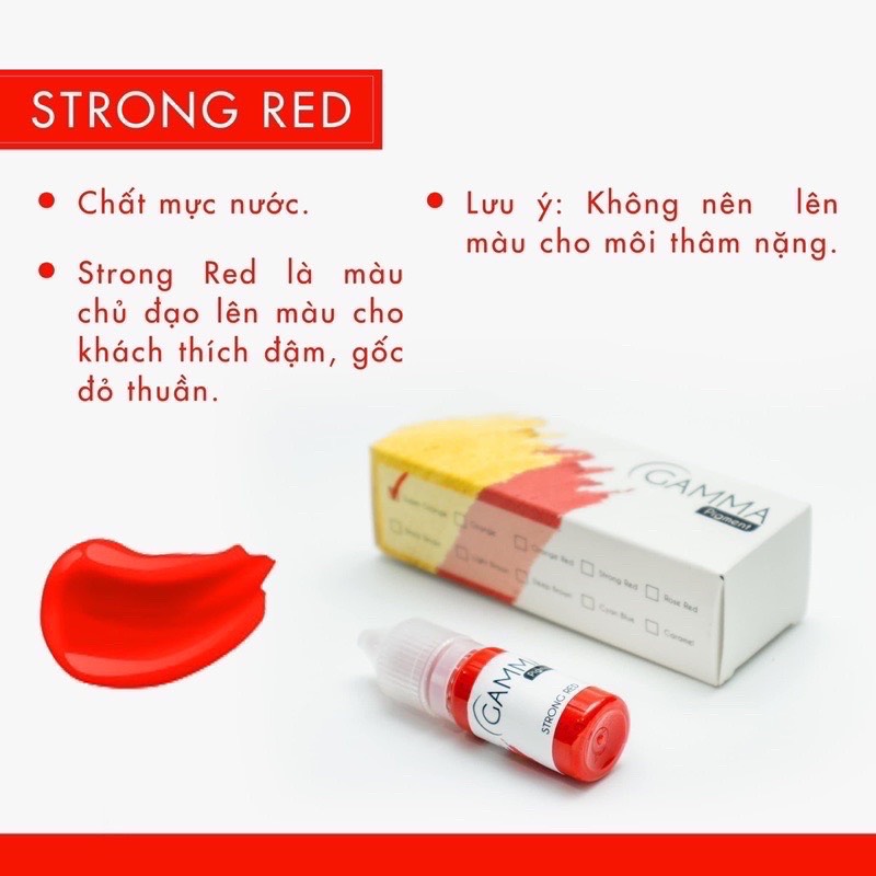 [CHÍNH HÃNG] Mực Gamma mini 3,3ml, Fullsize 10ml
