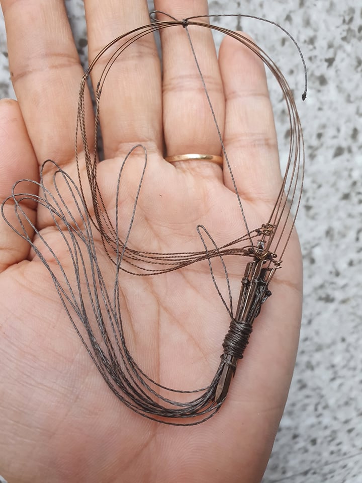 [HCM]Giò bẩy chim cu . Cáp se 7 cao cấp.