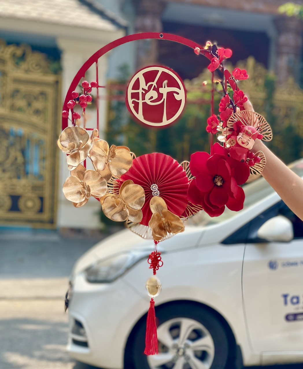 Sỉ vòng trang trí tết ( kt 40 cm)