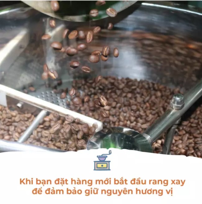 Cà Phê Phin DalatFarm - Hộp 250Gr (Dạng Bột)