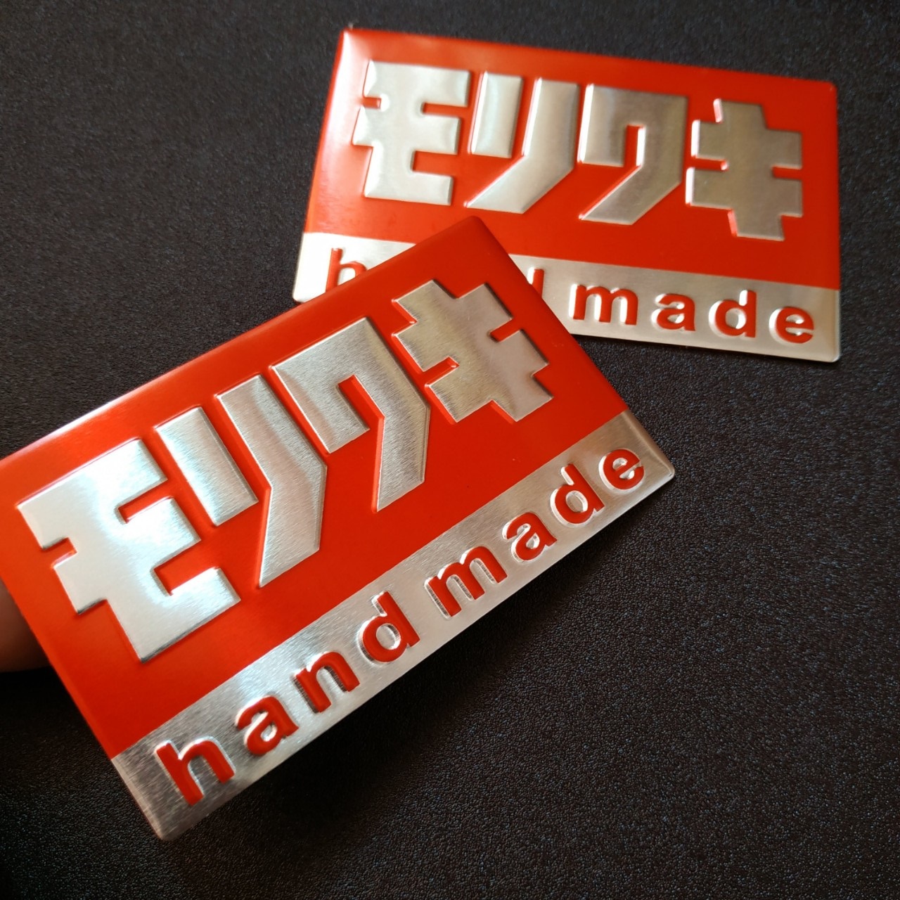 Tem nhôm dán Pô Moriwaki engineering hand made