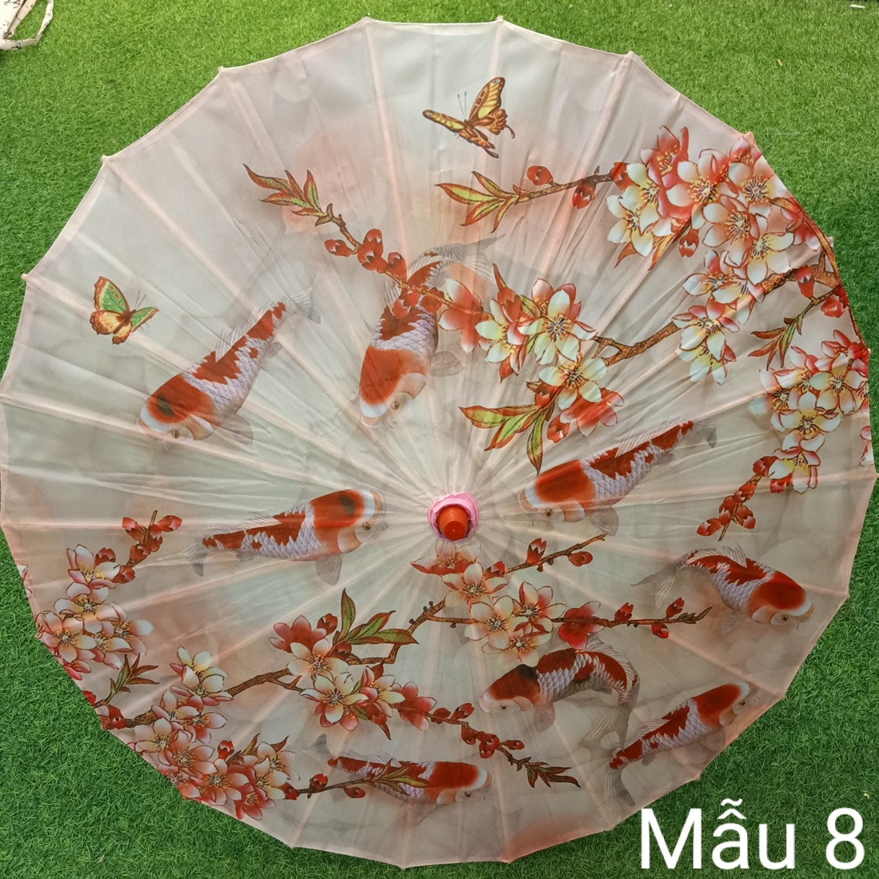 (CÓ SẴN) Ô Dù Cổ Trang Trung Quốc Phong Cách Cổ Điển Dù Lụa Trung Quốc Trang Trí Dù Lụa Hoa Anh Đào Nhật Bản - TẶNG KÈM TÚI Ô