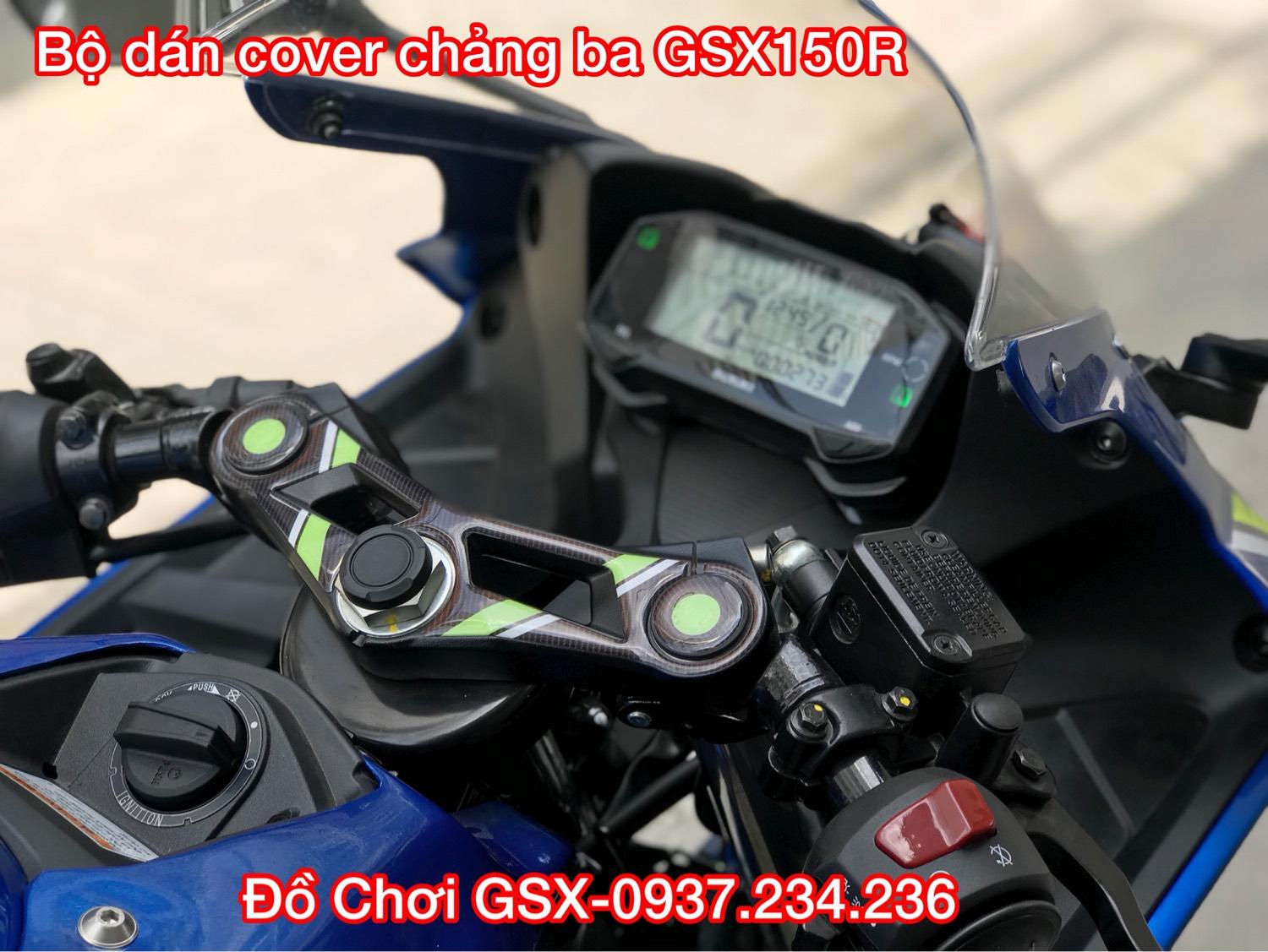 Tem dán chảng ba GSX150 - GSX150R
