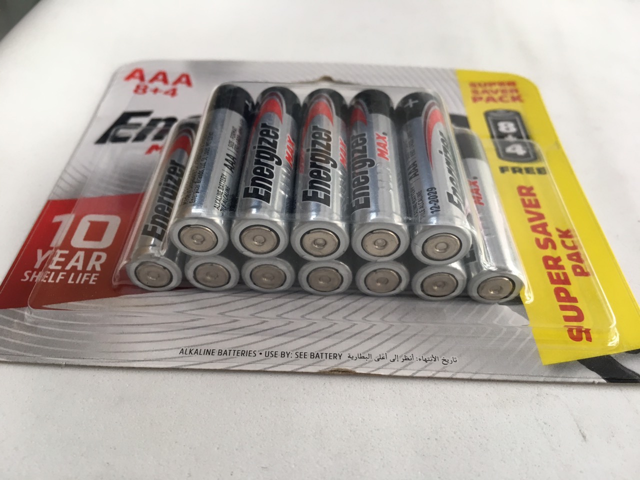 [HCM]pin AAA Energizer alkaline ( vỉ 12 viên )