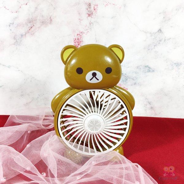 Quạt Sạc Mini Để Bàn 3 Cánh Hình Thú