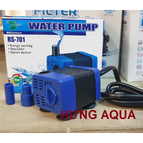 [Hoàn Tiền 10%][Giá hủy diệt] [Ảnh thật] Máy bơm bể cá mini RS 701, 3W, HOÀ PHÁT BÁCH HOÁ