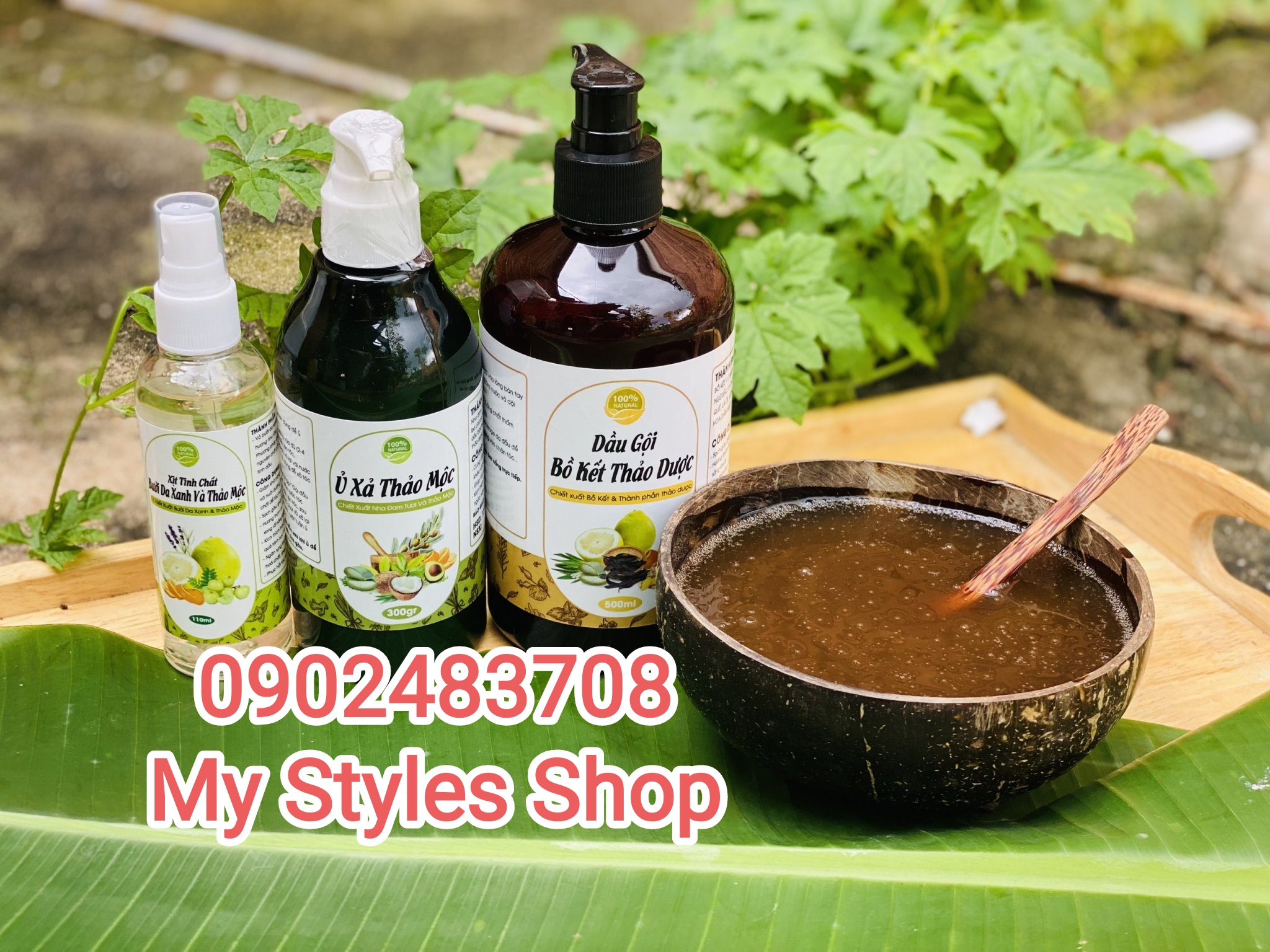Dầu gội thảo mộc, dưỡng sinh ( loại bỏ gàu, nấm ngứa, giảm gãy rụng tóc)