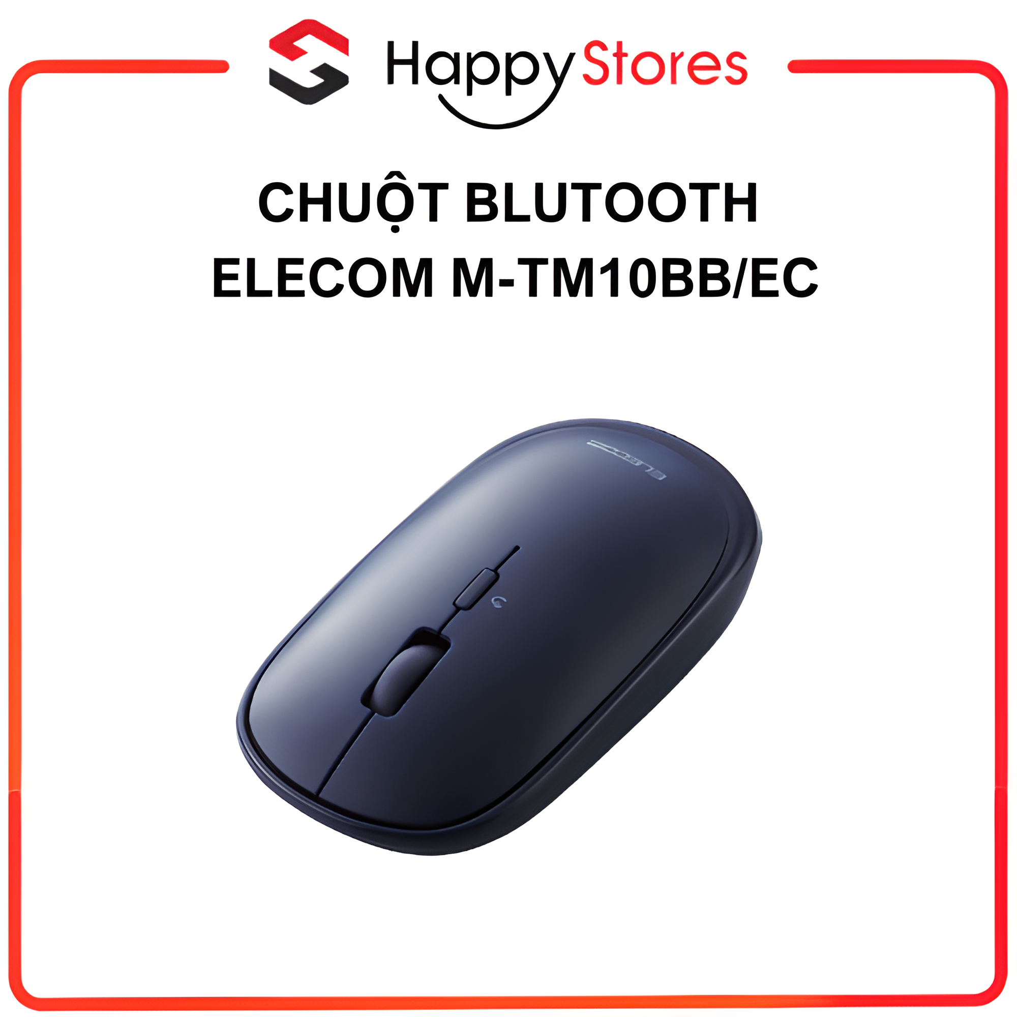 Chuột bluetooth yên tĩnh BlueLED ELECOM M-TM10BB/EC Chính Hãng